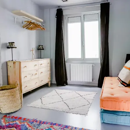 홈스테이 Espacio Triple Y Completamente Equipado 빌바오